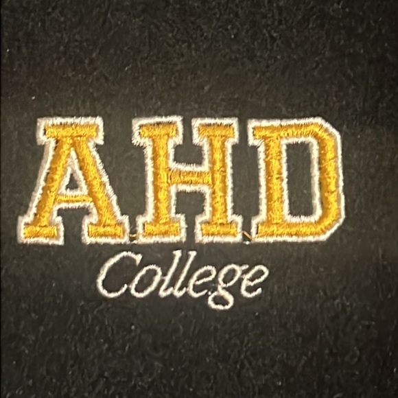 Vintage AHD College Wool Varsity Jacket by Hatchers Sportswear - Picture 6 of 7